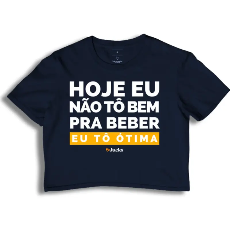 Hoje eu não tô bem pra beber