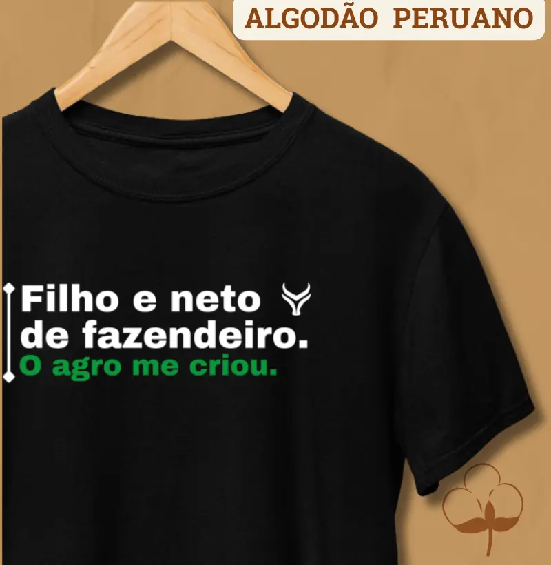 Filho e neto de fazendeiro 
