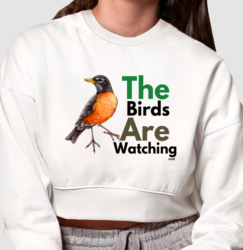 Camiseta the birds are watching