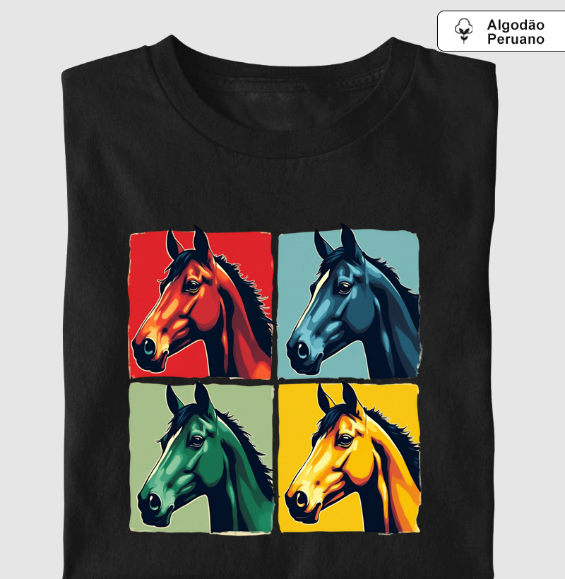 Pop Equina - Algodão Peruano Premium