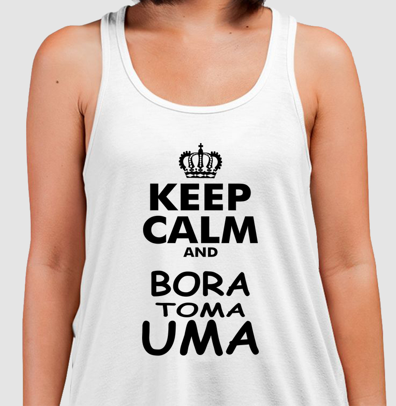 Regata Keep Calm and Bora Tomar Uma