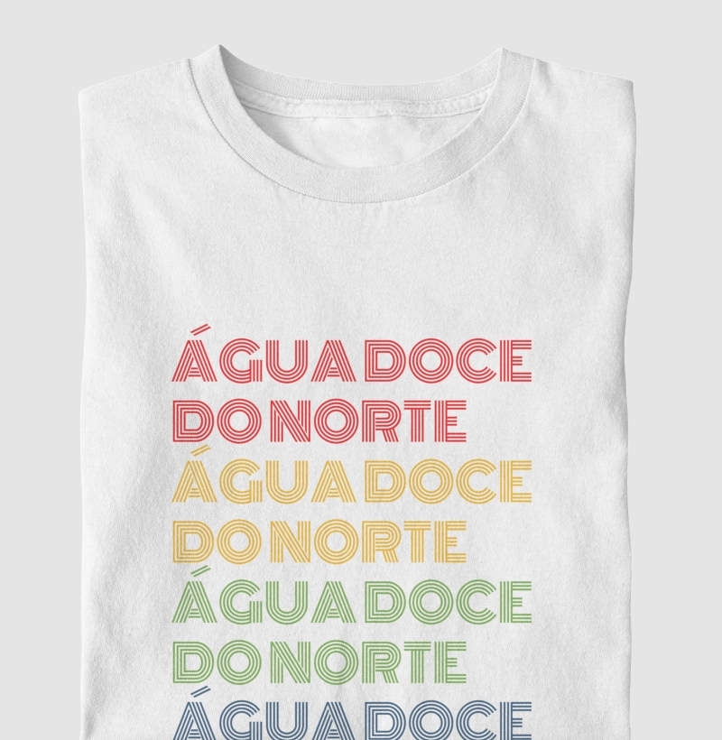 Água Doce do Norte Letreiro Retrô