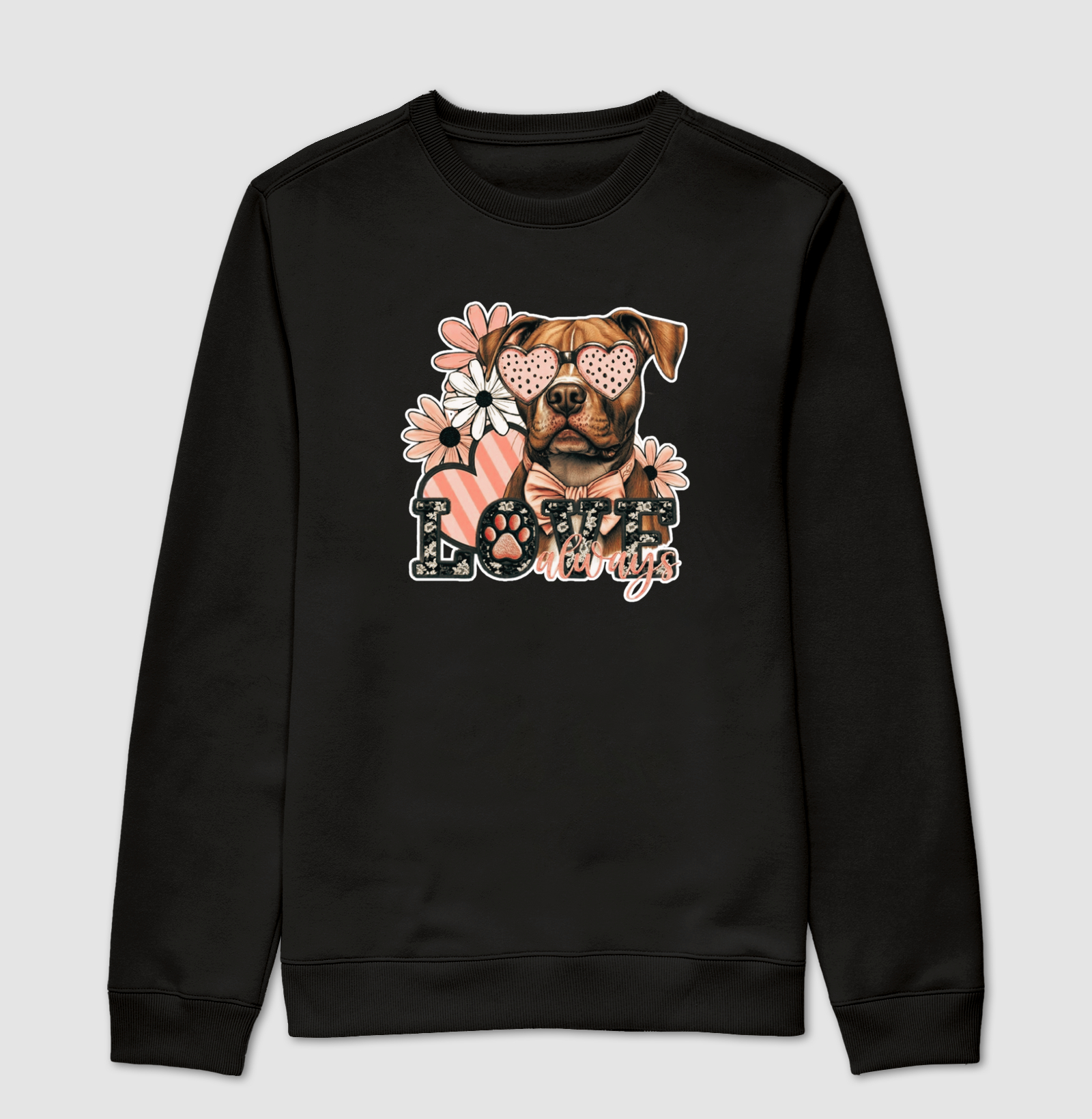 PIT BULL BROWN LOVE ALWAYS