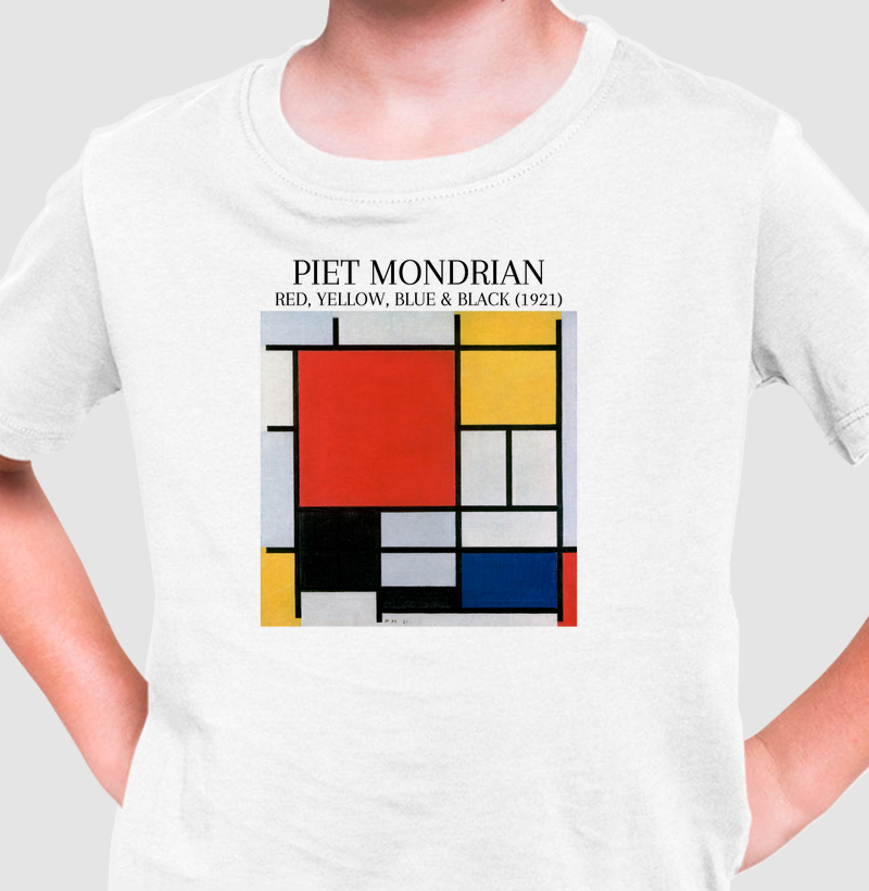 Red, Yellow, Blue & Black (1921) V2. - Mondrian