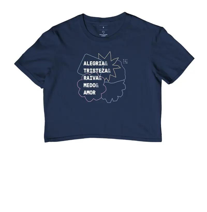 Camiseta " As emoções têm nomes"