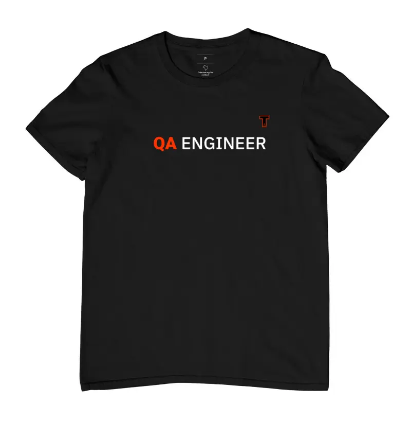 Camiseta QA Engineer