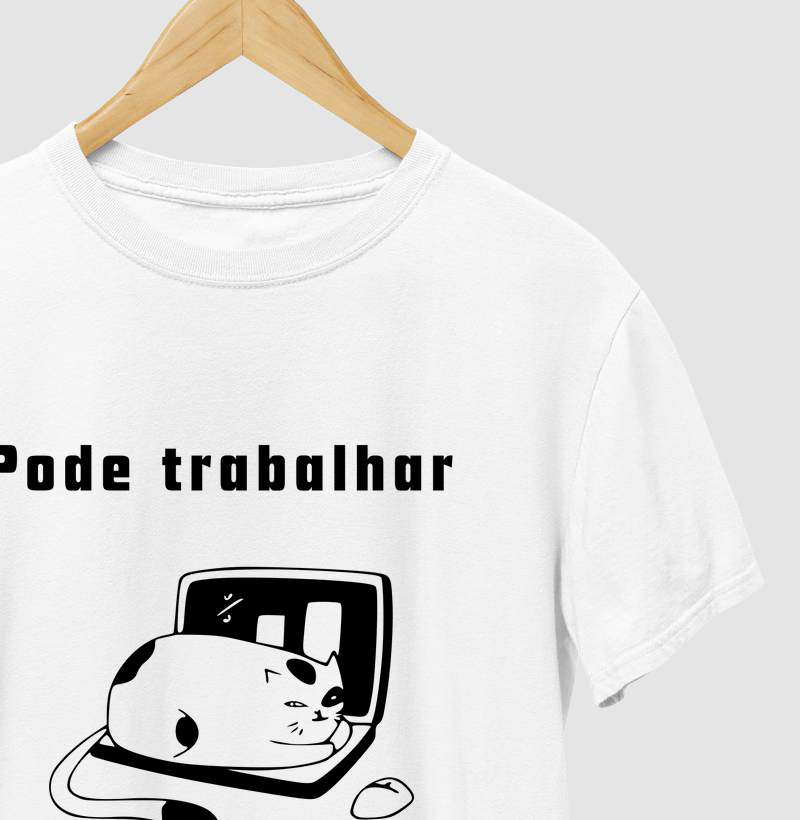 Pode trabalhar, tô tranquilo