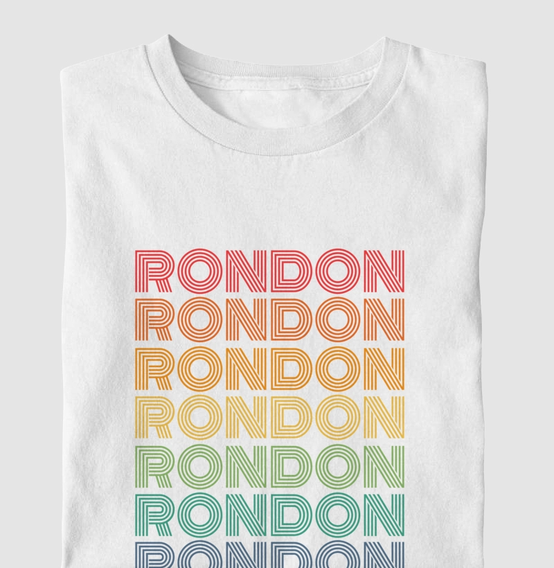 Rondon Letreiro Retrô