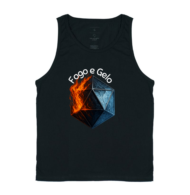 Icosaedro Fogo & Gelo