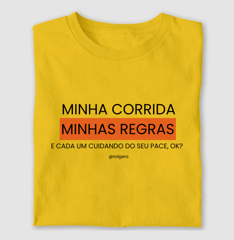 Minha corrida, minhas regras! 
