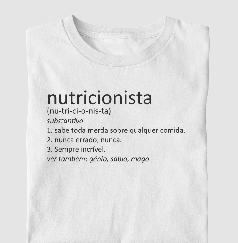 Nutricionista - Verbete