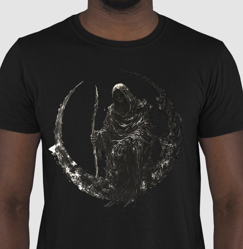SKULL MOON 100% ALGODÃO NACIONAL