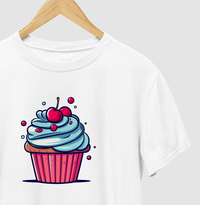 T-shirt cupcake