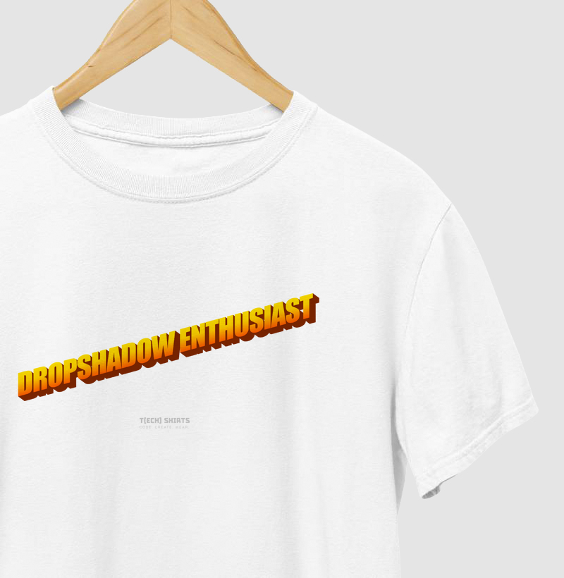 Camiseta Dropshadow Enthusiast