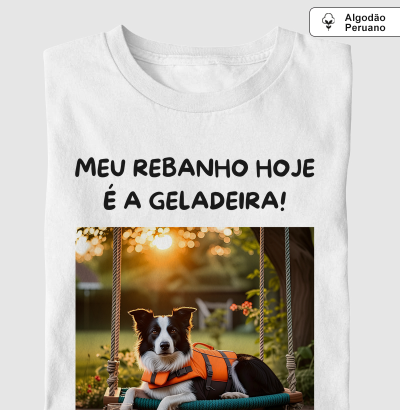 Meu rebanho hoje é a geladeira