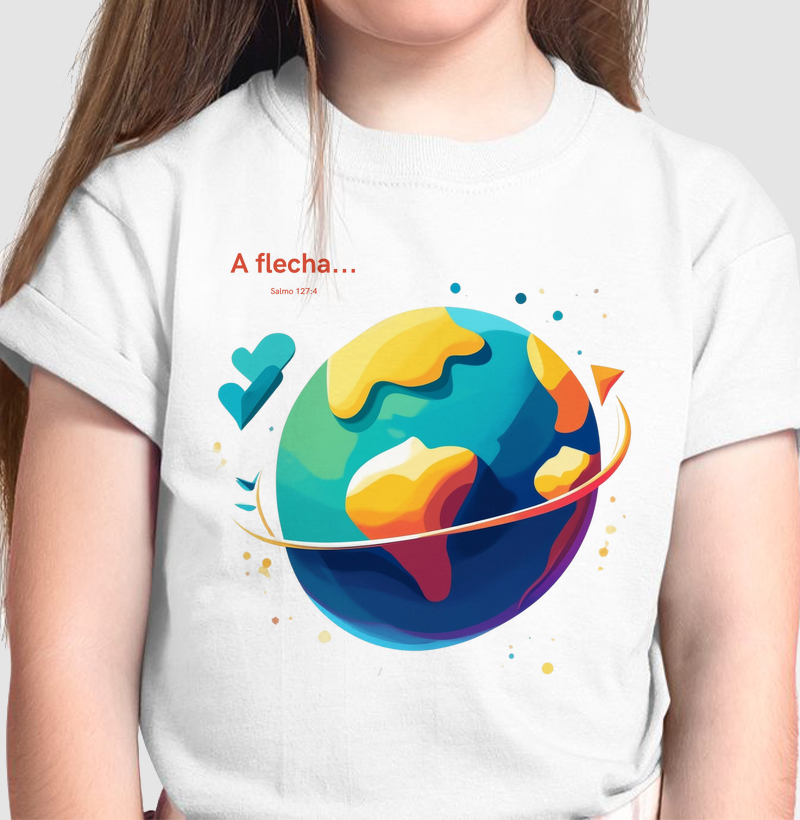 A Flecha Corações Azuis Kids