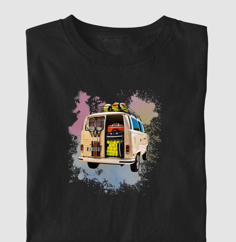 Kombi, trip e tênis
