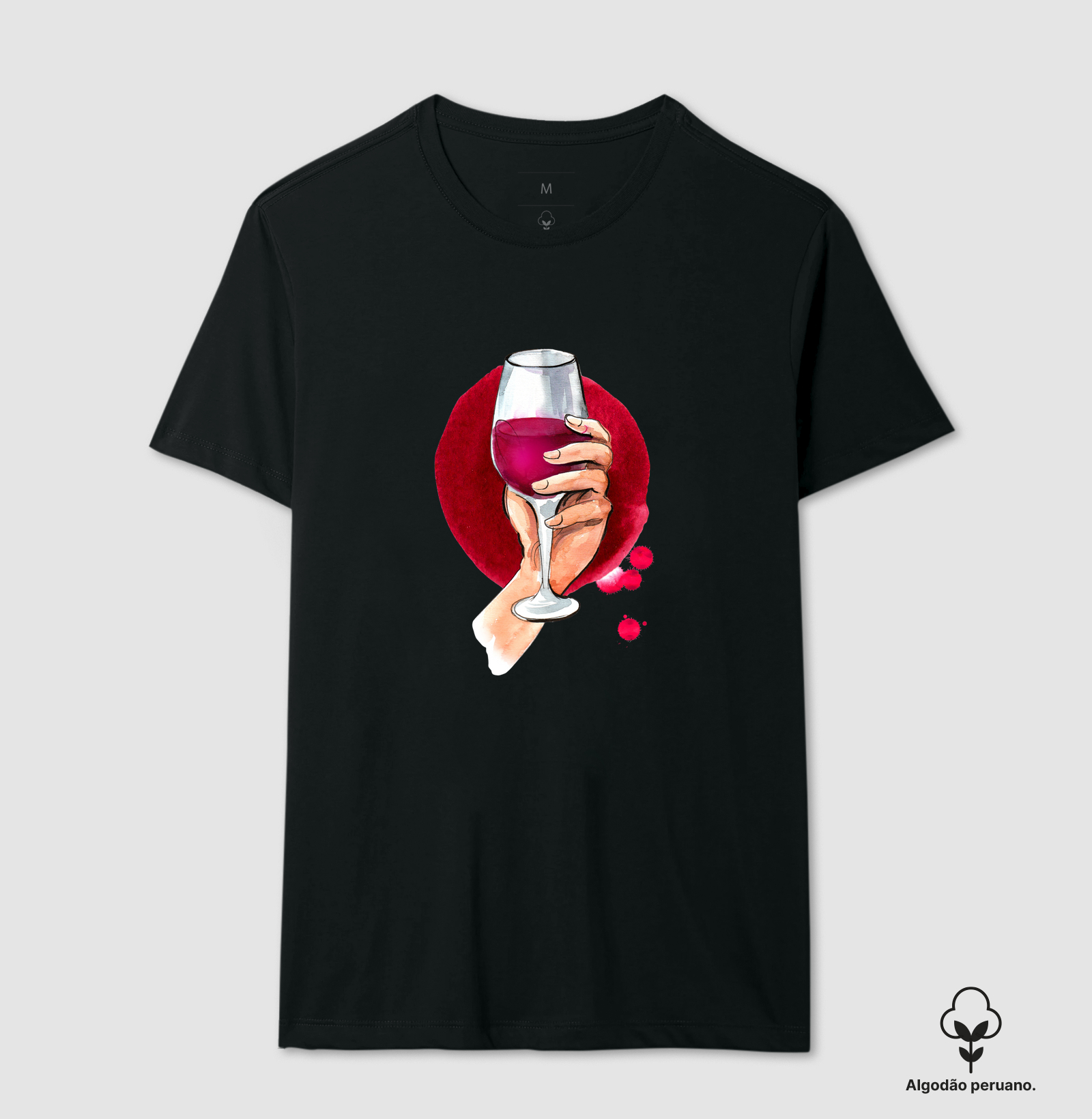 Camiseta Brinde em Aquarela