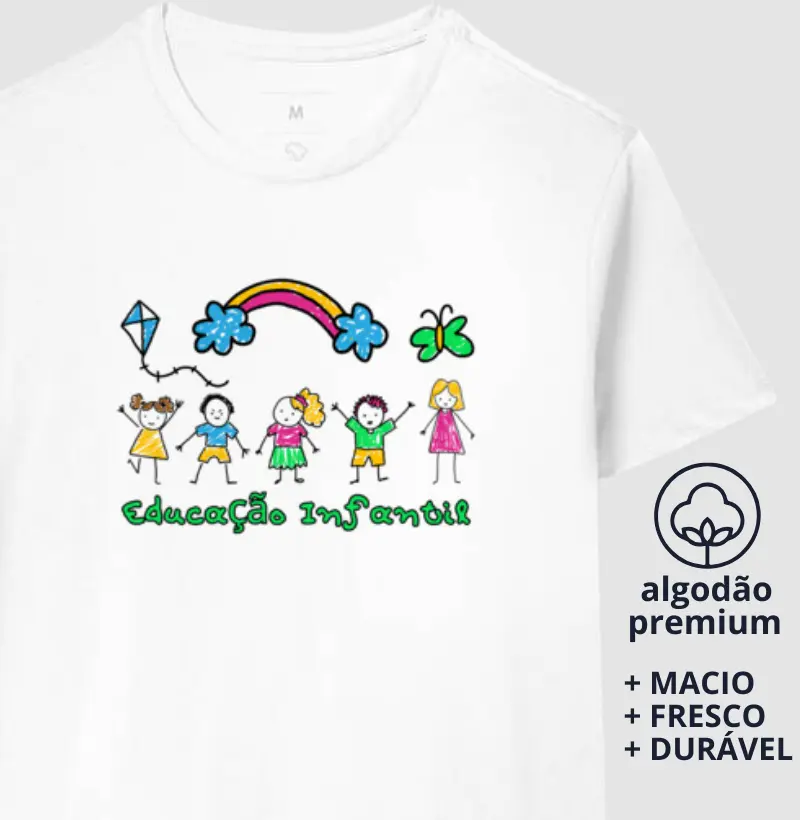 Camiseta Educação Infantil