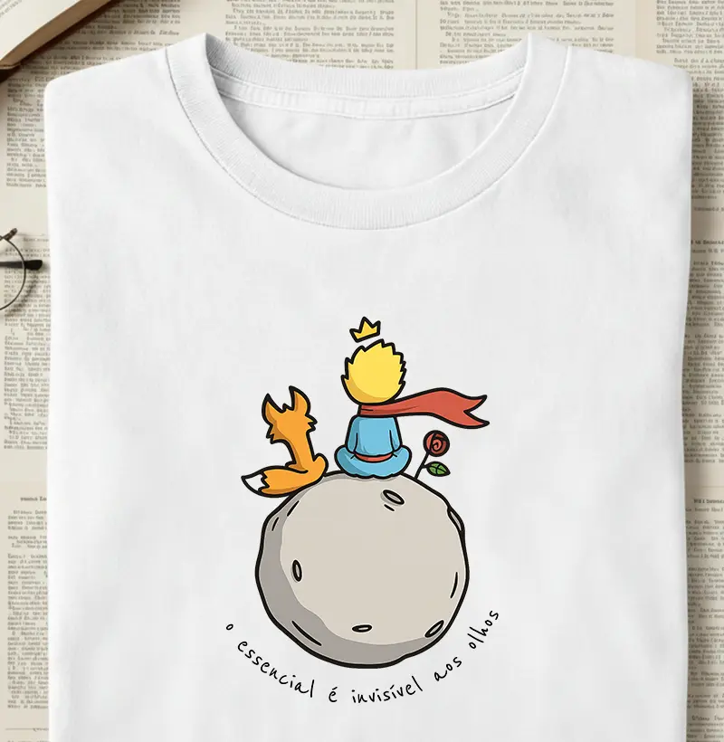 Camiseta - Pequeno Príncipe