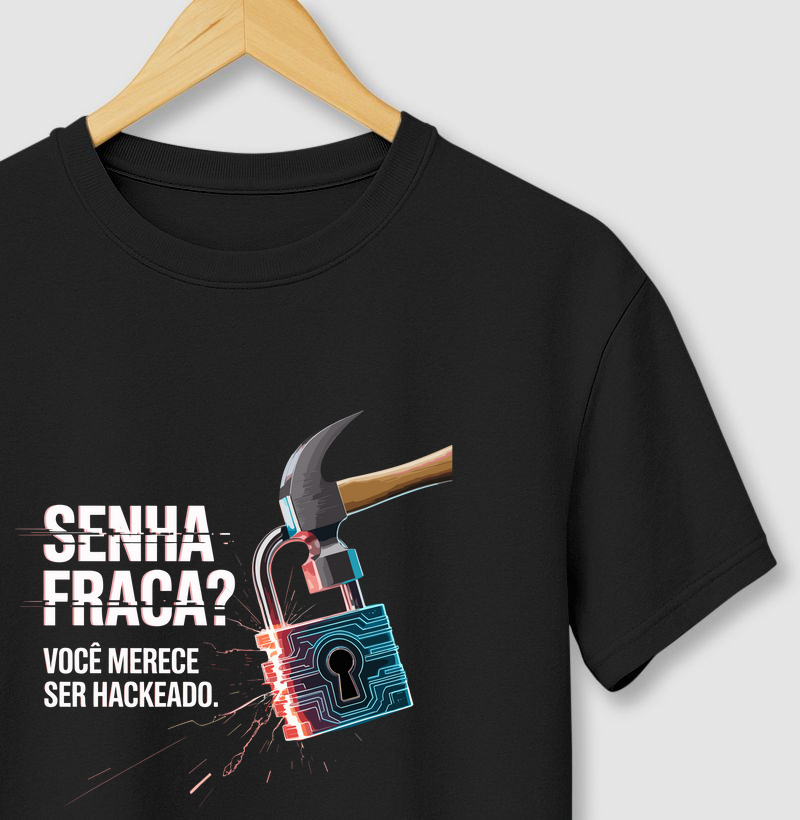 Camiseta Senha fraca (CYB)
