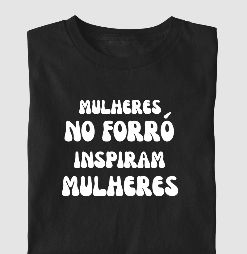 Mulheres no forró inspiram 