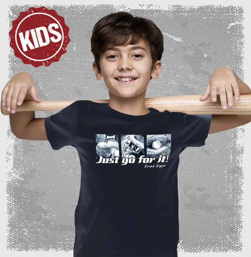 Camiseta Infantil Just go for it