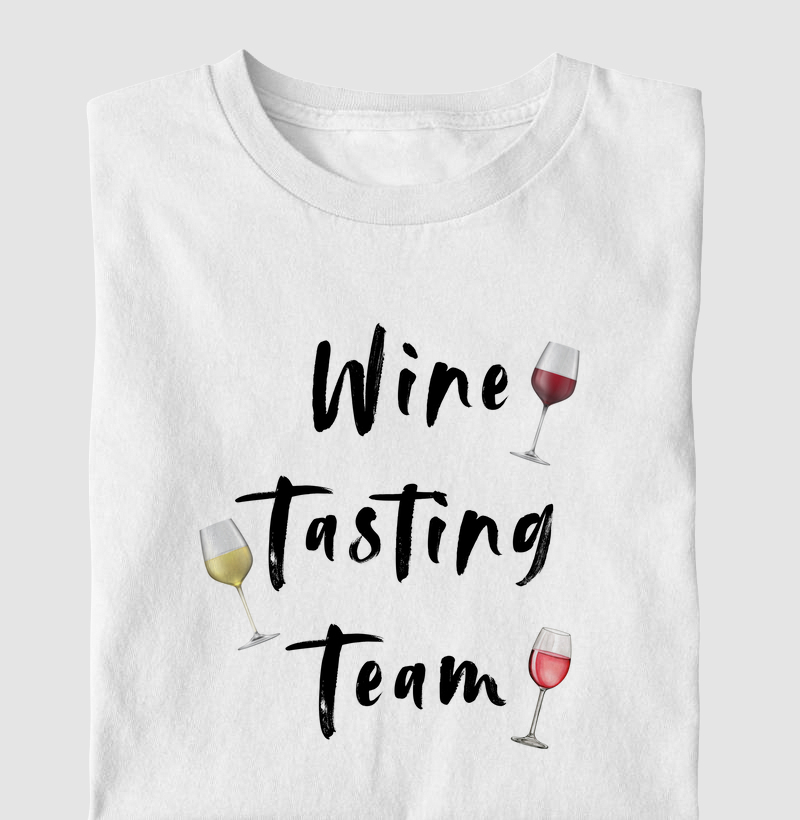 Camiseta Wine Tasting Team