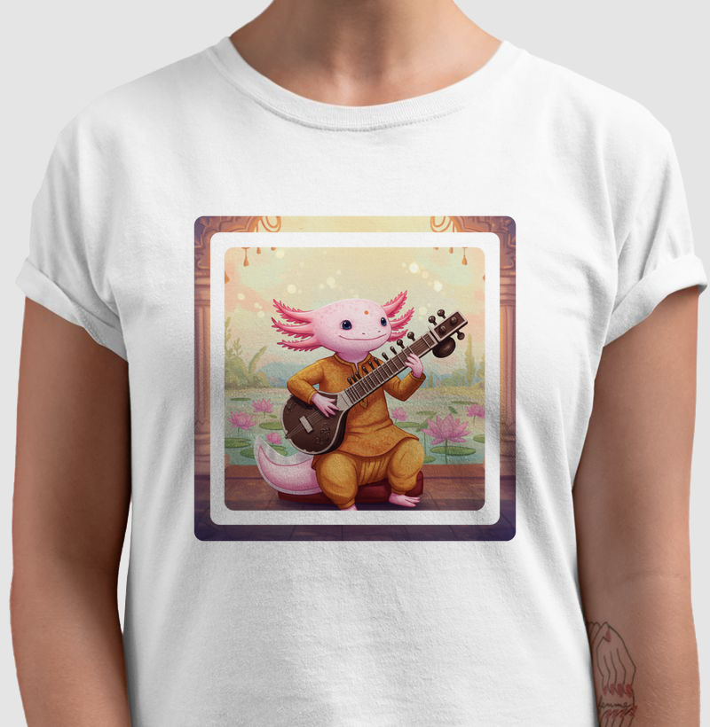 Camiseta - AXL, Sitar Indiano (01)