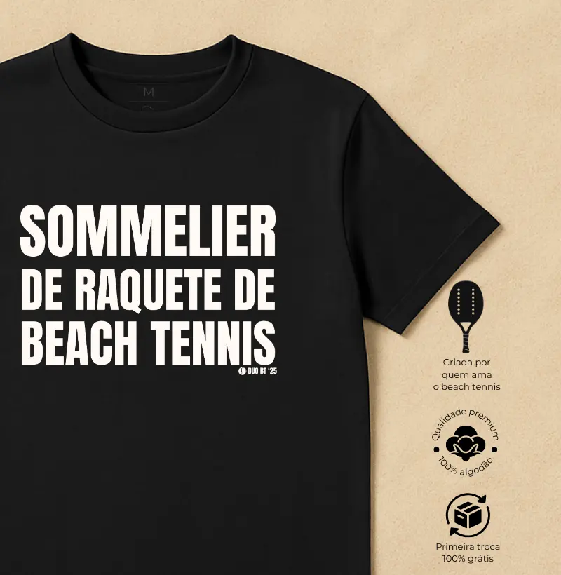 Sommelier De Raquete De Beach Tennis
