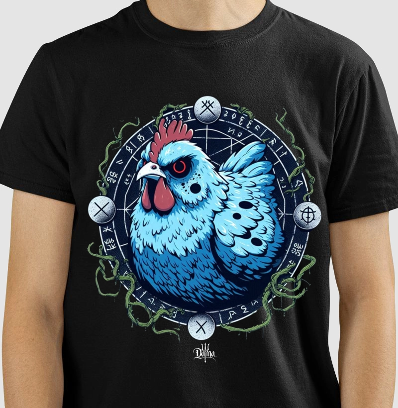 Camiseta - Blue Chicken