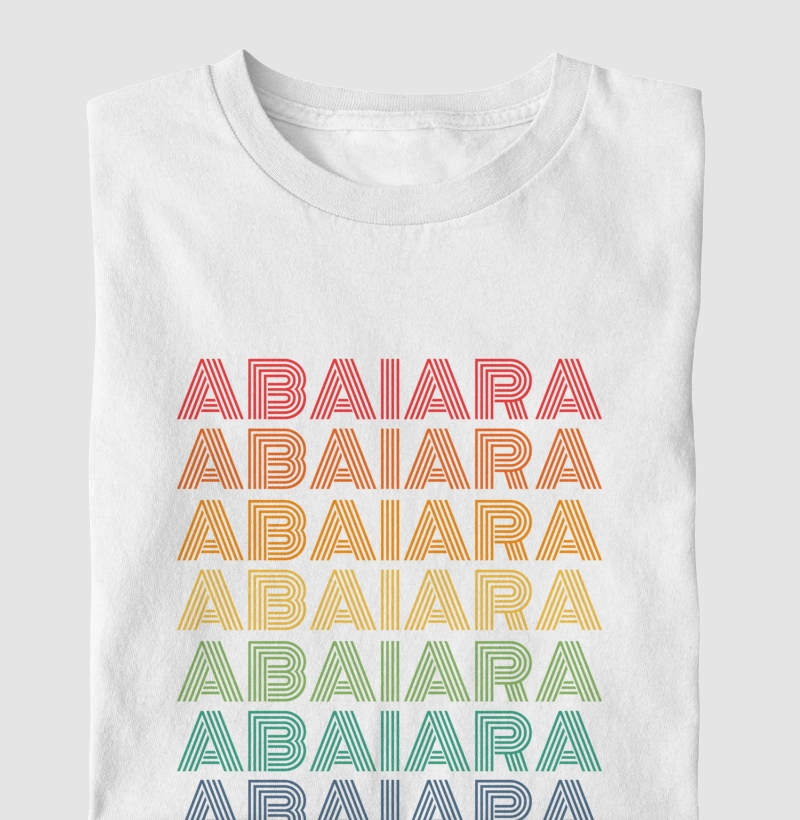 Abaiara Letreiro Retrô