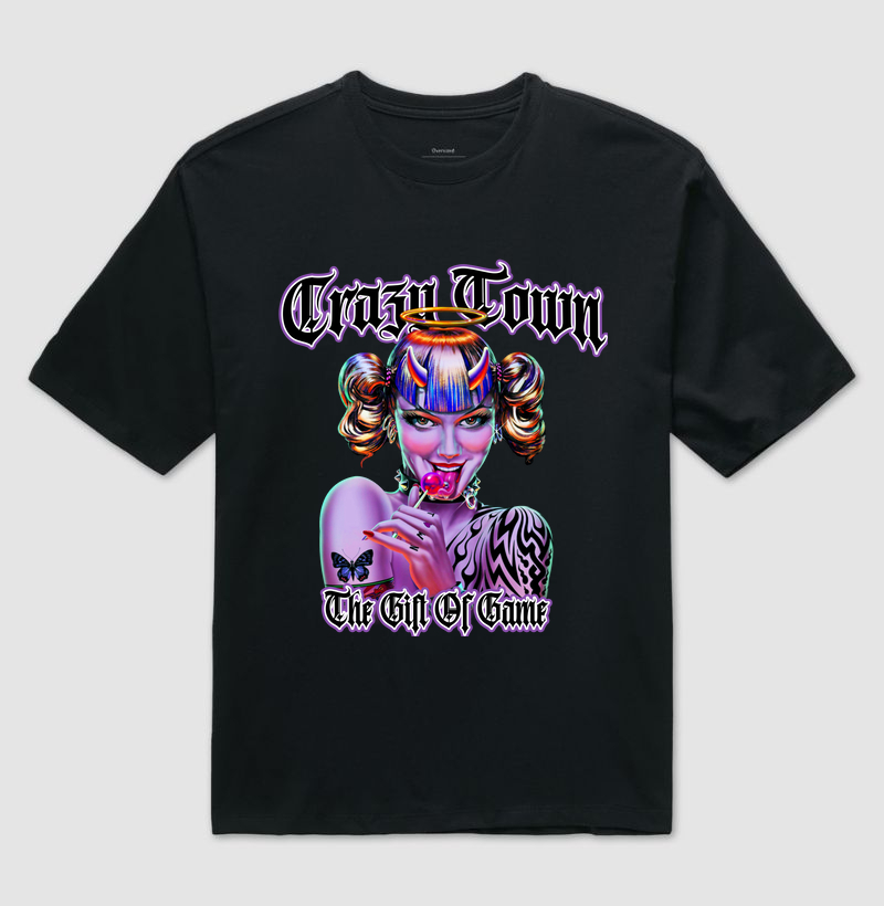 OVERSIZED CRAZY TOWN THE GIFT OF THE GAME