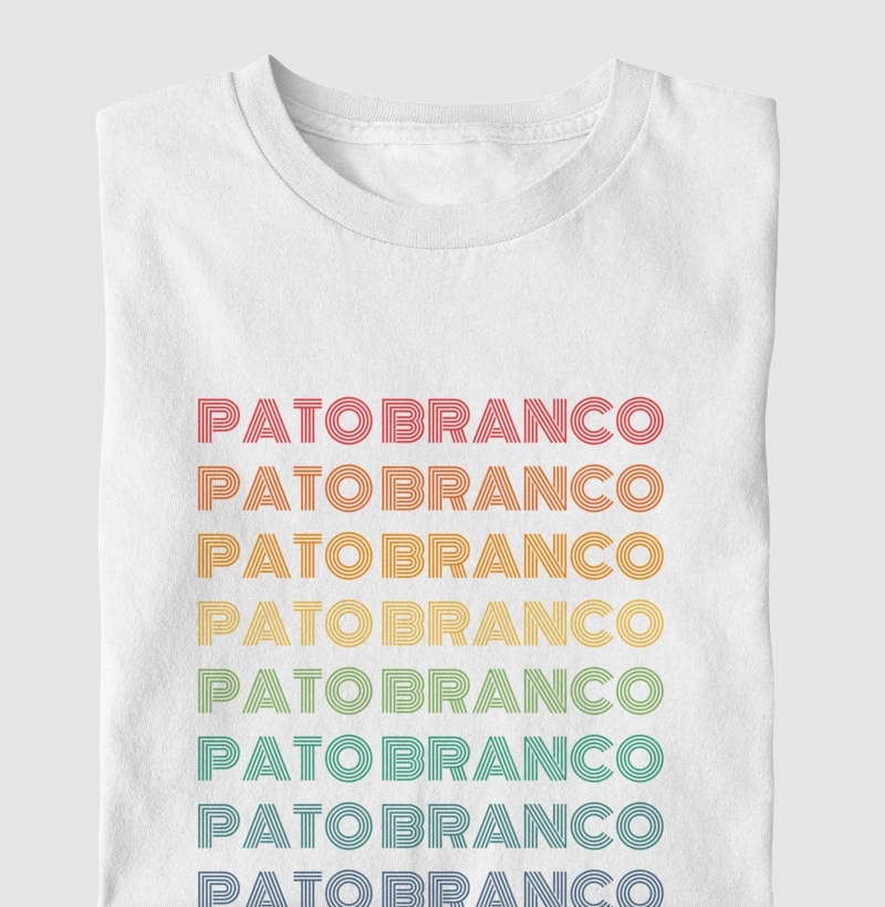 Pato Branco Letreiro Retrô