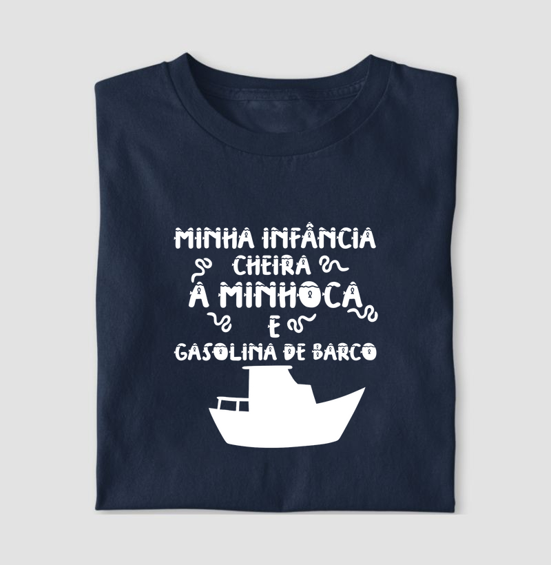 Minha infância cheira a minhoca e gasolina de barco