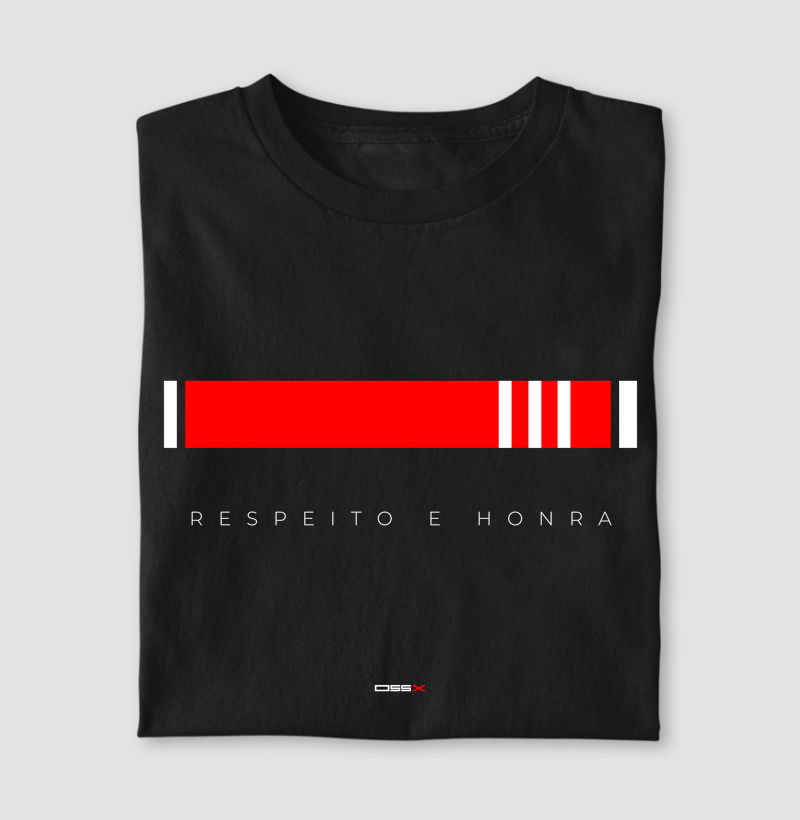 Camiseta Respeito e Honra Grau 3 | Jiu Jitsu | OSSX