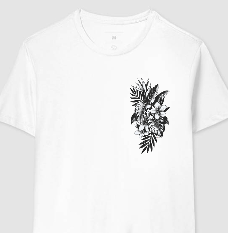 Flores em Preto e Branco