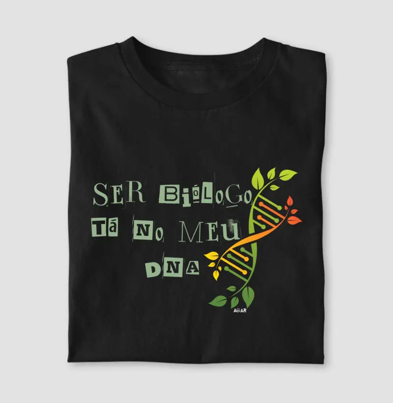 Ser biólogo tá no meu dna