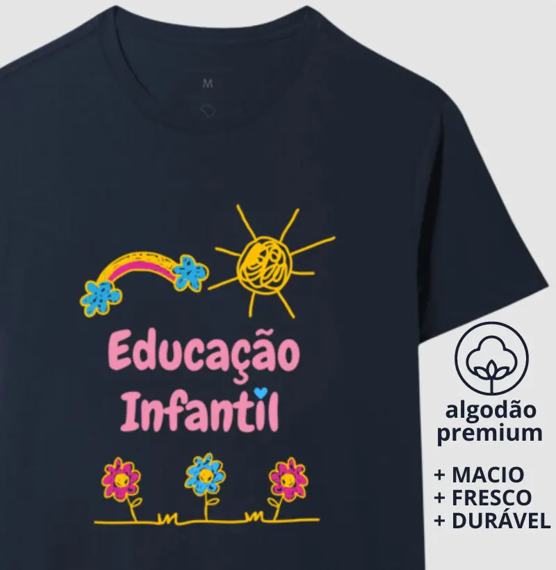 Camiseta Educação Infantil