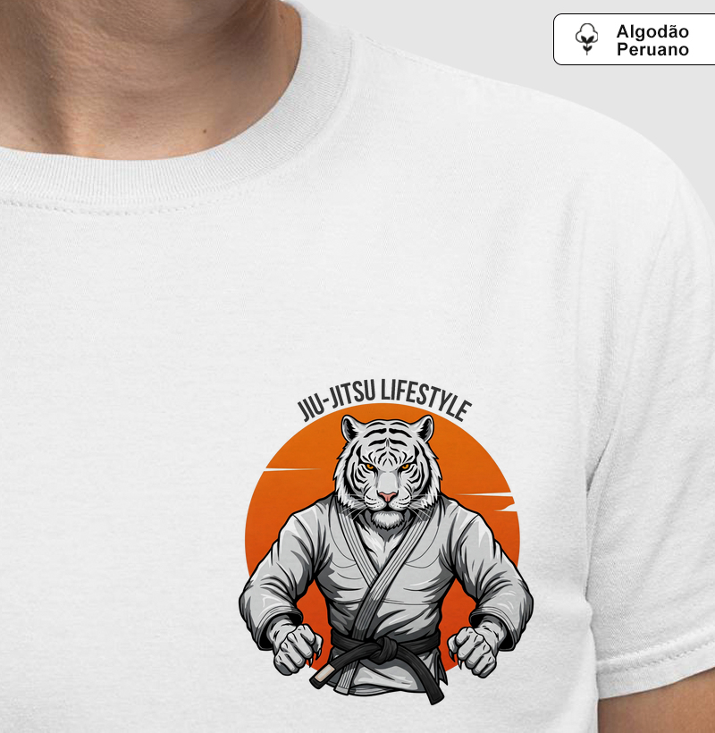 Tigre Branco - Algodão Peruano