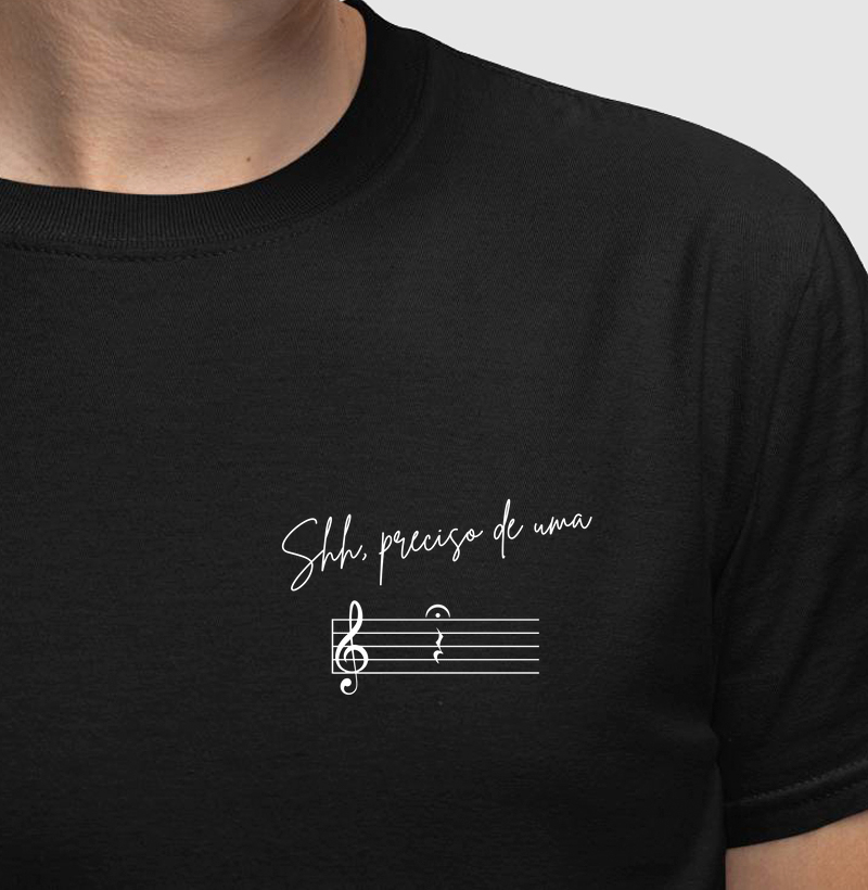 Shh, preciso de uma (pausa) - bolso