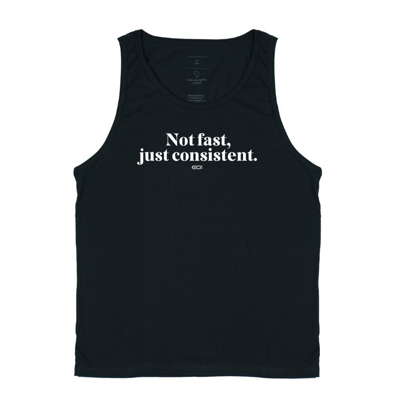 Not fast, just consistent