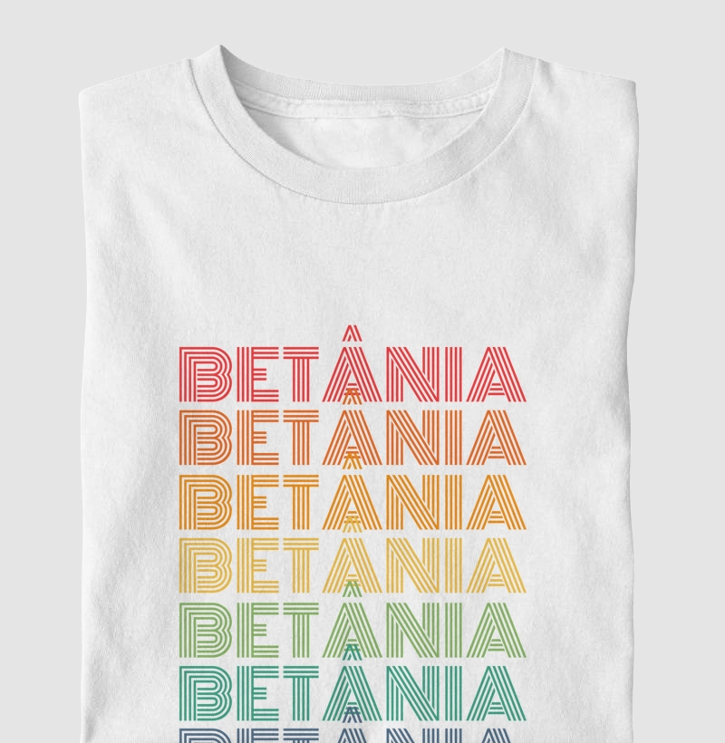 Betânia Letreiro Retrô