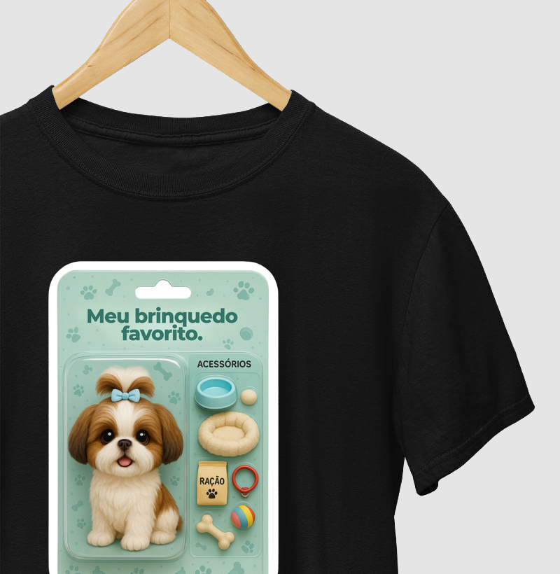 Meu brinquedo favorito. (Cachorro)