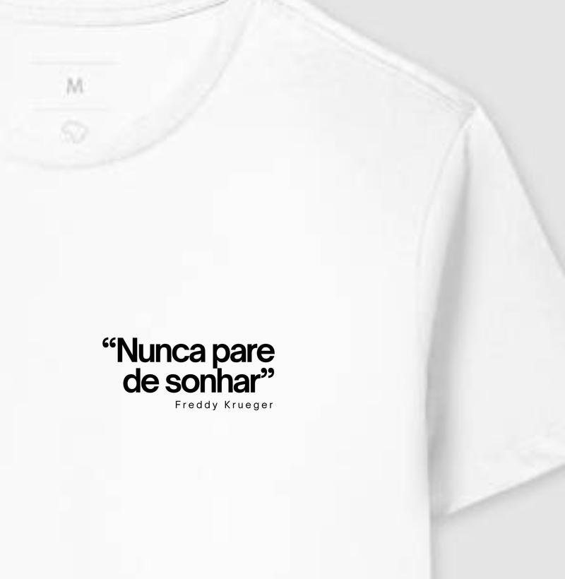 Nunca Pare de Sonhar - Freddy Krueger