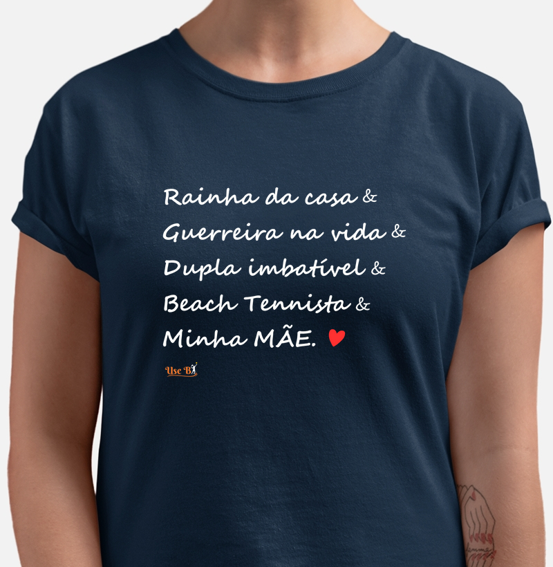 Minha mãe Beach Tennista