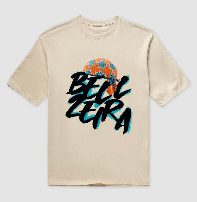 Camiseta Oversized Axé - Bellzeira