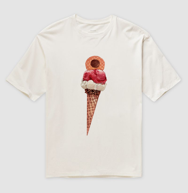 Camiseta Oversized Gelato