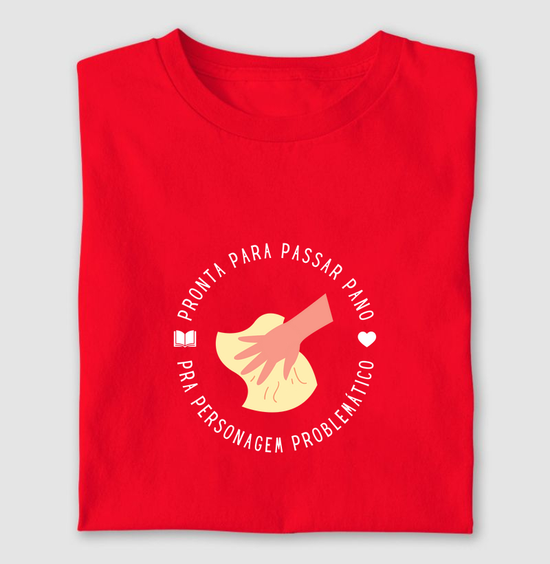 Pronta pra passar pano