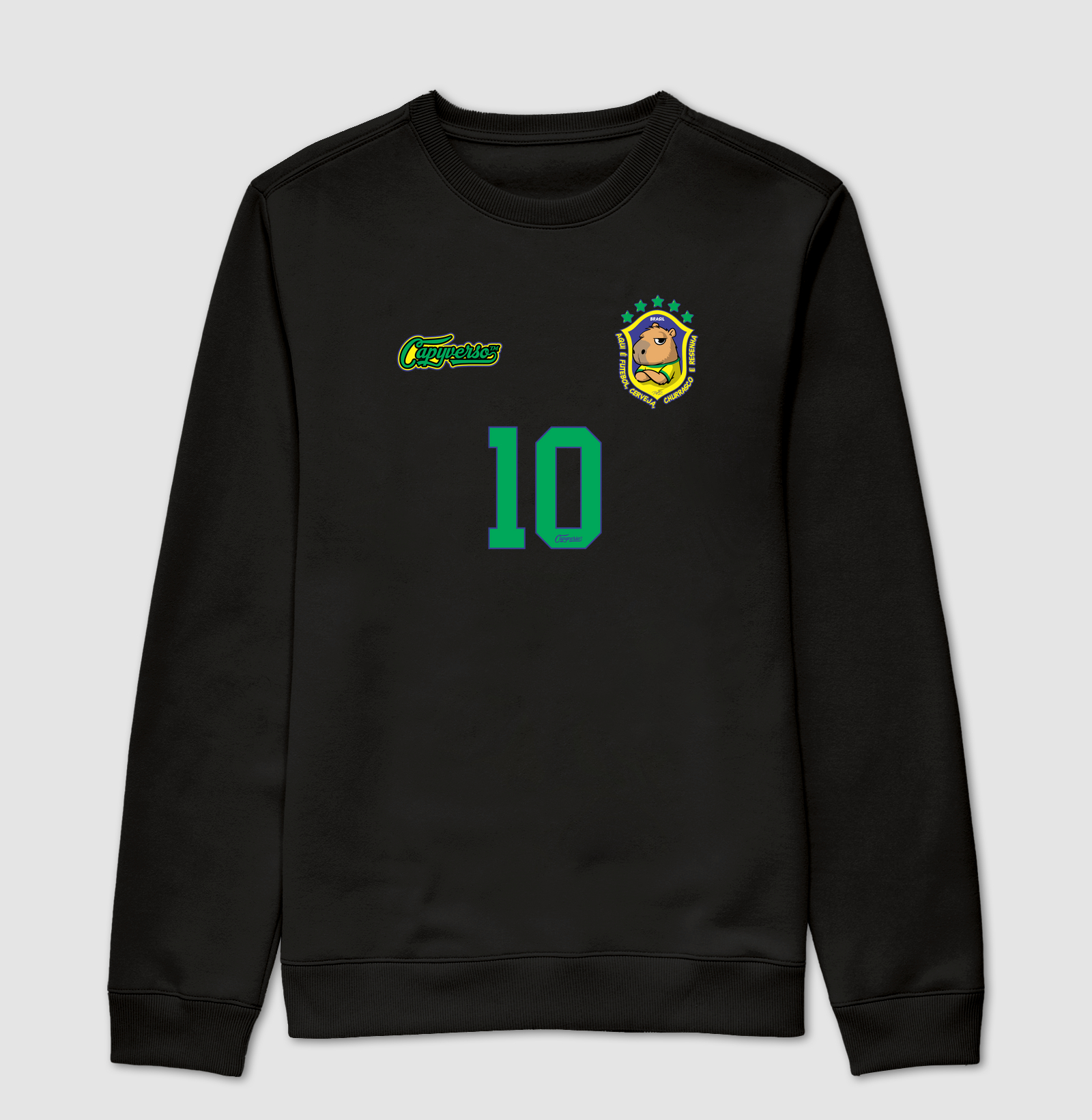 Camiseta Capyverso aqui é Brasil